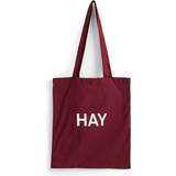 Handbags Hay fabric bag Burgundy