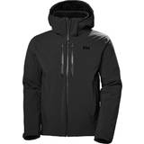 RECCO Reflector Jackets Helly Hansen Men’s Alpha Lifaloft Insulated Ski Jacket - Black