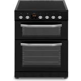 New world electric cookers New World NWTOP63DCB 60cm Double Oven Black