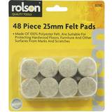 Rolson 25mm felt pads 48pc