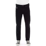 Sportswear Garment Jeans Baldinini Trend Black Cotton Jeans & Pant