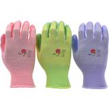 Gardening Gloves Pairs Women Gardening Gloves with Micro-Foam Coating Garden Gloves Texture Grip Working Gloves For Weeding, Digging, Raking and Pruning, Medium