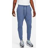Nike Sportswear Tech Fleece Lightweight Men's Slim-Fit Jogger Tracksuit Bottoms Blue
