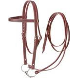 Bridles Tough-1 Western Leather Browband Draft Bridle