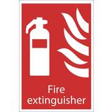 Draper Fire Safety Draper SS29 'Fire Extinguisher' Sign