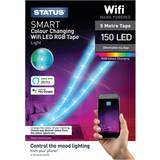 Fairy Lights & Light Strips Status Colour Changing Wifi RGB Tape Light Strip