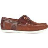 44 Low Shoes Barbour Wake - Mahogany
