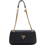 Shoulder Strap Bags Guess Giully Quilted Crossbody Bag - Black