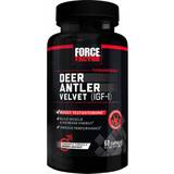 Performance Enhancing Supplements Force Factor Deer Antler Velvet IGF-1 Testosterone Booster 60 pcs