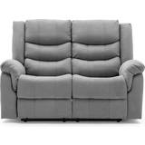 More4Homes Seattle Manual Fabric Recliner Sofa 149cm 2 Seater