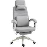 Adjustable Seat Chairs Vinsetto 360 Degrees Grey Office Chair 127cm