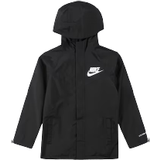 Waterproof Jackets Children's Clothing Nike Big Kid's Storm-FIT Windrunner Jacket - Black/Black/White (DM8129-010)