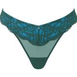 Elastane/Lycra/Spandex Knickers Ann Summers Sexy Lace Planet Thong - Dark Green