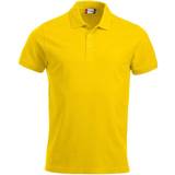 Clique Men's Classic Lincoln Polo Shirt - Lemon
