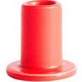 Red Candlesticks Hay Tube Candlestick