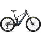 400 Wh Electric Bikes Orbea Wild H30 Electric Mountain Bike 2023 - Basalt Grey/Dark Teal Unisex