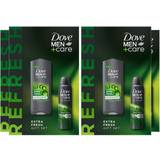 Men Gift Boxes & Sets Dove Men+Care Refresh Extra Fresh Bodywash & Antiperspirant Gift Set For Him,4Pk