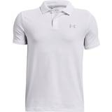 L Polo Shirts Children's Clothing Under Armour Performance Boys Golf Polo, WHITE
