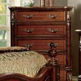 Purple Chest of Drawers Benzara Traditional Elegant Style Chest of Drawer