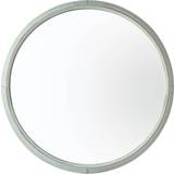 Green Wall Mirrors Vintage Round Metal Frame Wall Mirror