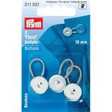 Prym Flexi Buttons, Pack of 3, White