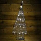 Silver Christmas Tree Lights Premier 58cm Silver Metal Star Topped Twinkle Christmas Tree Light