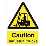 Personal Security SAV Sign Caution Industrial Trucks