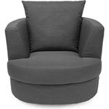 LPD Furniture Armchairs LPD Furniture Bliss Grey Armchair 80cm