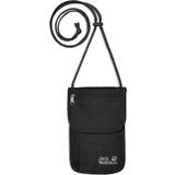 Duffle Bags & Sport Bags Jack Wolfskin Brustbeutel, Emblem, Reißverschluss, uni, schwarz