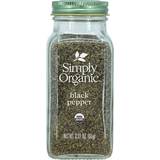 Spices & Herbs Simply Organic Black Pepper 65g 1pack