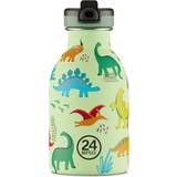 24 Bottles Kids Collection Urban Bottle 250 ml w. Sports Lid Jurassic Friends 24B936