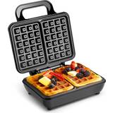 Cable Storage Waffle Makers VonShef Dual Belgian