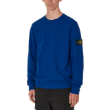 Stone Island Men Tops Stone Island Dyed Crewneck Sweatshirt - Blue