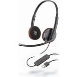 Poly Over-Ear Headphones Poly Blackwire C3220 USB-A