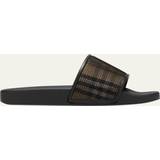 Burberry Shoes Burberry Check slides brown