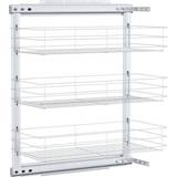 Silver Kitchen Cabinets vidaXL 50969
