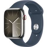Apple watch series 9 stainless steel Apple Watch Series 9 Cellular 45mm Stainless Steel Case with Sport Band