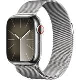 Apple watch series 9 stainless steel Apple Watch Series 9 Cellular 41mm Stainless Steel Case with Milanese Loop
