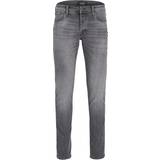 Grey - Men Jeans Jack & Jones Glenn Original Sq 349 Noos Slim Fit Jeans - Grey/Black Denim