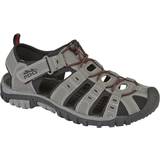 Nubuck Sport Sandals PDQ Mens Walking Sandal Grey