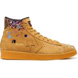Converse Faux Leather Trainers Converse X Bandulu Pro Leather High Top - Flux/Gum Light Honey/Brown
