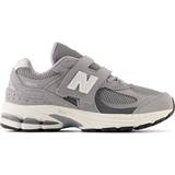 New Balance 12 Trainers New Balance Little Kid's 2002 Hook & Loop - Steel with Lead