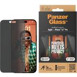 Screen Protectors PanzerGlass Ultra-Wide Fit Privacy Screen Protector for iPhone 15 Pro Max