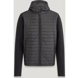 Polyester Cardigans Belstaff Vert Shell and Ribbed-Knit Jacket
