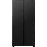 Black fridgemaster fridge freezer Fridgemaster MS83430EB Total E Black