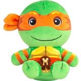 Tomy Soft Toys Tomy Club Mocchi Mocchi Teenage Mutant Ninja Turtles Michelangelo Junior 6-Inch Plush