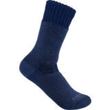 Carhartt Men Underwear Carhartt Women's Heavyweight Synthetic-Wool Blend Boot Sock Navy