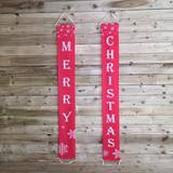 Garlands Samuel Alexander 2m Merry Christmas Greeting Fabric Banners Decoration