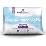 Down Pillows on sale Slumberdown Cool Summer Nights Pack Of 2 Firm Support Down Pillow
