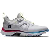 Waterproof Golf Shoes FootJoy HyperFlex Carbon Spikes M - White/Multi